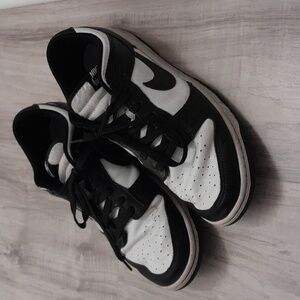 Nike Black and White Sneakers